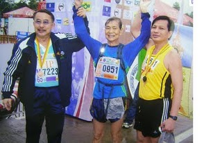 Oldest Marathon Runner - Mr. Chan Meng Hui